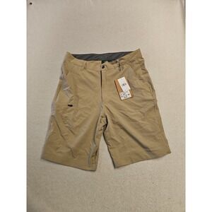 NWT- Stillwater Supply Co- outdoor shorts-Size 34 Mens Khaki Cargo